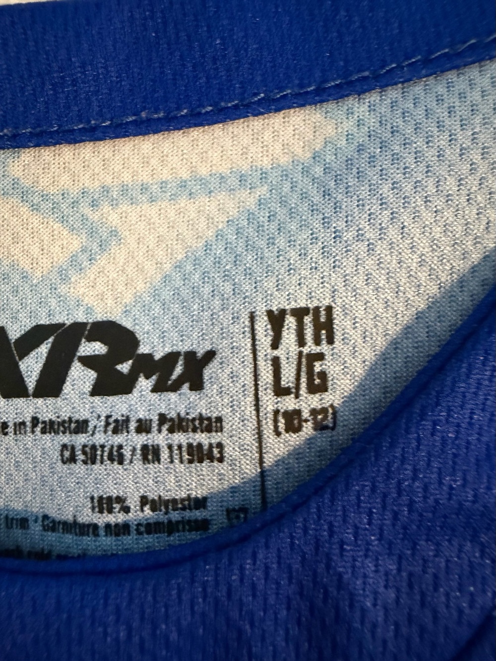 Yamaha Kids Blue MX Racing Pants (26) & top (10/12 yr) Blue GUC - Picture 4 of 12